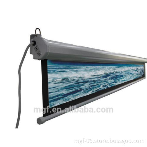 1:1/4:3/16:9 Motorised wall-mount screen/ Projection screen